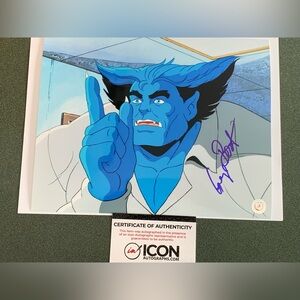 GEORGE BUZA AUTOGRAPHED BEAST X-MEN 8X10